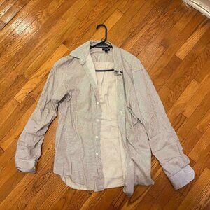 APT 9 Pattern Button Down Shirt MEDIUM